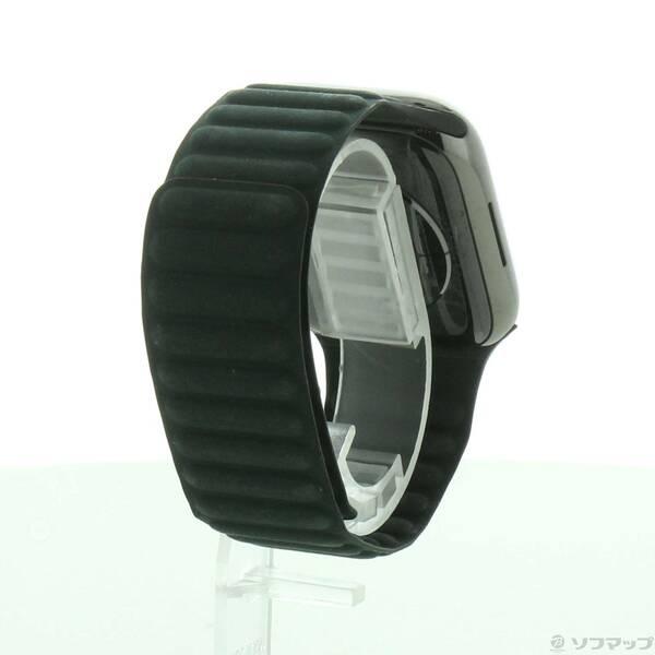 〔中古〕Apple(アップル) Apple Watch Series 9 GPS + Cellular 45mm グラファイトステンレススチールケース エバーグリーンマグネティックリンク〔262-ud〕 |  | 02