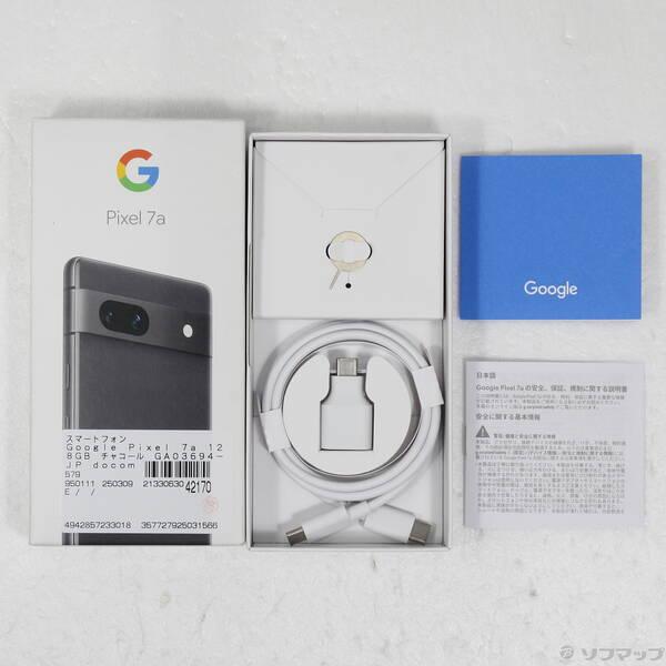 中古〕GOOGLE(グーグル) Google Pixel 7a 128GB チャコール 中古〕GOOGLE(グーグル) Google Pixel 7a 128GB チャコール