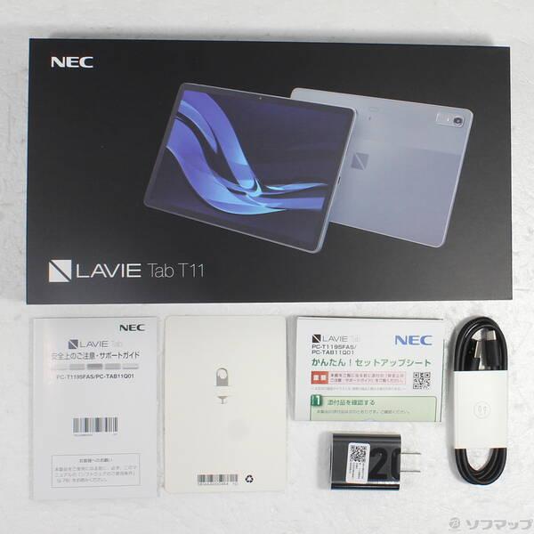 〔中古〕NEC(エヌイーシー) 〔展示品〕 LAVIE Tab T11 T1195／FAS 256GB ストームグレー PC-T1195FAS Wi-Fi〔348-ud〕 |  | 04