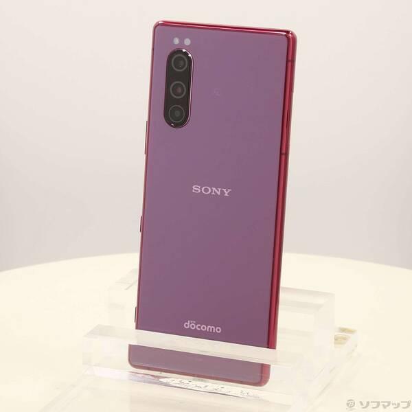 〔中古〕SONY(ソニー) Xperia 5 64GB レッド SO-01M docomo〔276-ud〕 | 