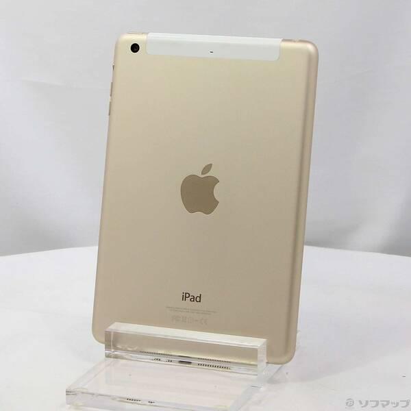 〔中古〕Apple(アップル) iPad mini 3 16GB ゴールド MGYR2J／A docomo〔258-ud〕 | 