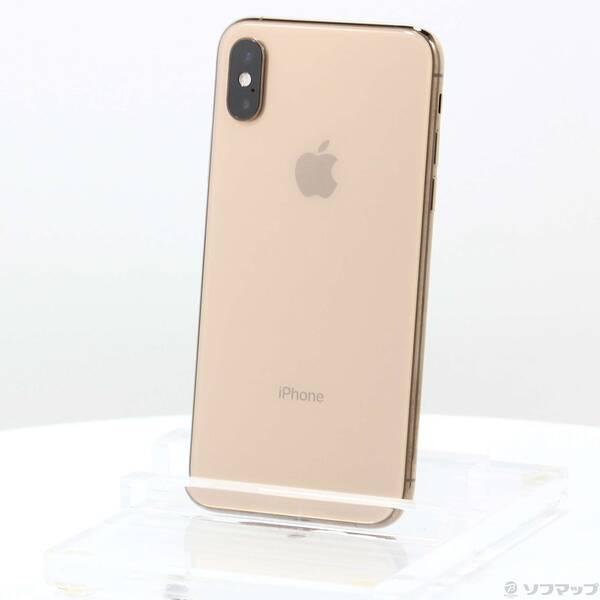 〔中古〕Apple(アップル) iPhoneXS 256GB ゴールド NTE22J／A SIMフリー〔295-ud〕 | 