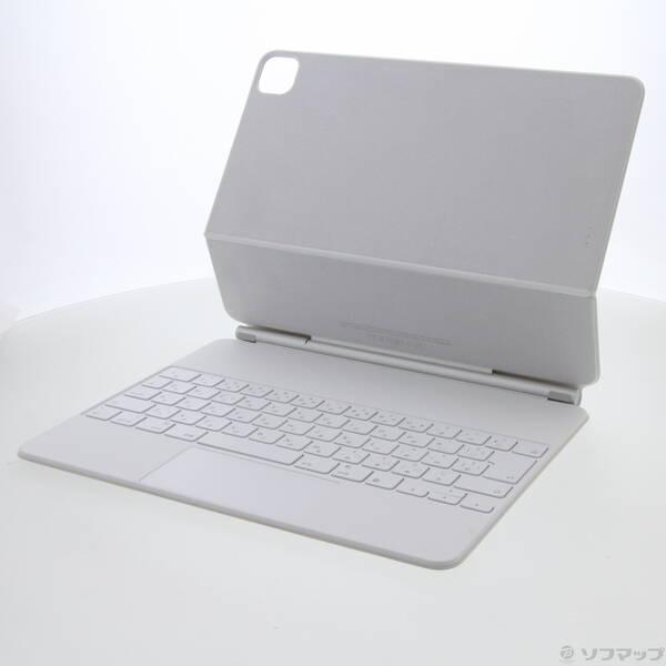 〔中古〕Apple(アップル) 12.9インチiPad Pro (第5世代) 用 Magic Keyboard 日本語 ホワイト MJQL3J／A〔258-ud〕 | 