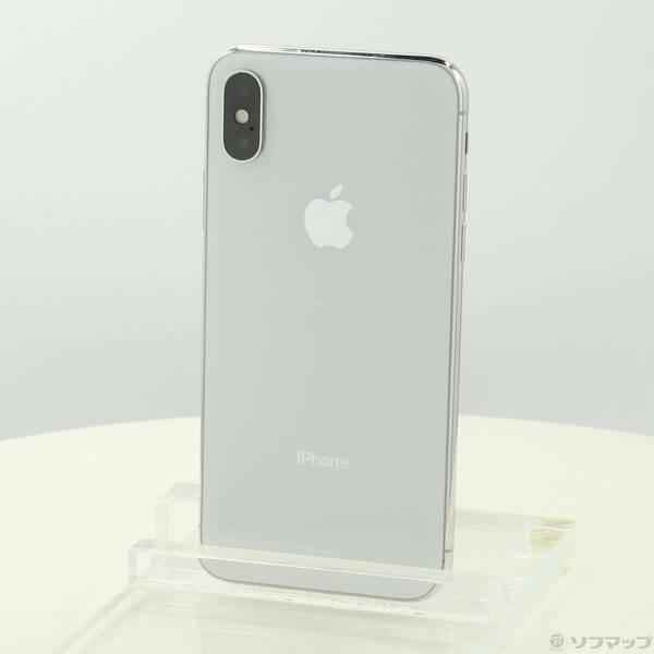 〔中古〕Apple(アップル) iPhoneX 256GB シルバー NQC22J／A SoftBank〔297-ud〕 | 