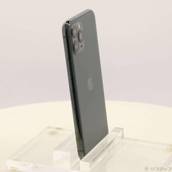 〔中古〕Apple(アップル) iPhone11 Pro 64GB ミッドナイトグリーン MWC62J／A SIMフリー〔262-ud〕 |  | 03