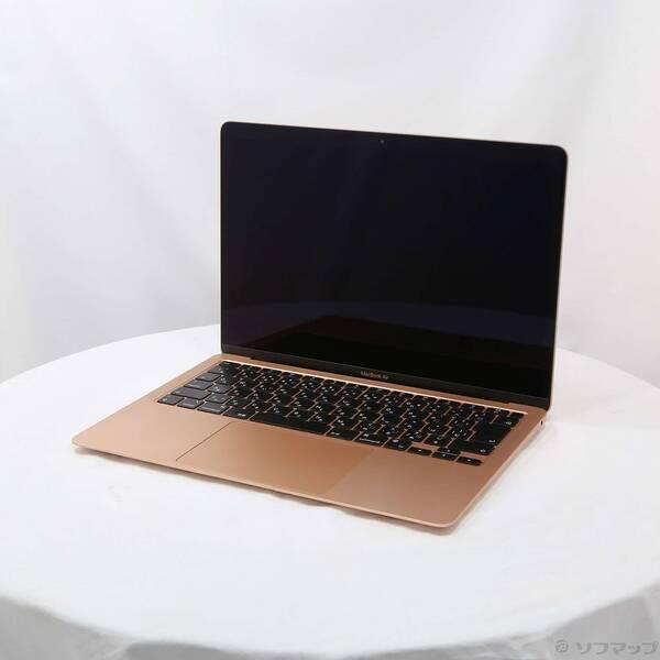 〔中古〕Apple(アップル) MacBook Air 13.3-inch Late-2020 MGNE3J／A Apple M1 8コアCPU_8コアGPU 8GB SSD512GB ゴールド 〔14.7 Sonoma〕〔295-ud〕 | 