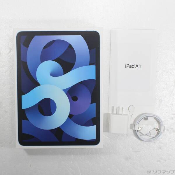 〔中古〕Apple(アップル) iPad Air 第4世代 256GB スカイブルー MYH62J／A docomoロック解除SIMフリー〔349-ud〕 |  | 04