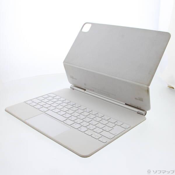 〔中古〕Apple(アップル) 12.9インチiPad Pro (第5世代) 用 Magic Keyboard 日本語 ホワイト MJQL3J／A〔368-ud〕 | 