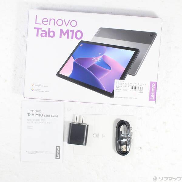 〔中古〕Lenovo(レノボジャパン) Lenovo Tab M10 3rd Gen 64GB ストームグレー ZAAE0009JP Wi-Fi〔198-ud〕 |  | 04