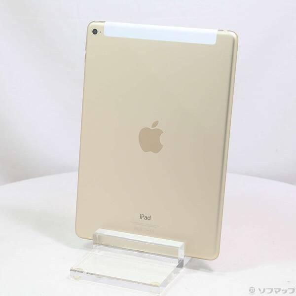 〔中古〕au iPad Air 2 32GB ゴールド MNVR2J／A au〔344-ud〕 | 