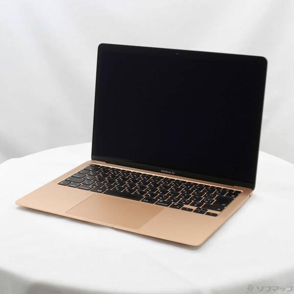 〔中古〕Apple(アップル) MacBook Air 13.3-inch Late-2020 MGND3J／A Apple M1 8コアCPU_7コアGPU 8GB SSD512GB ゴールド 〔14.7 Sonoma〕〔269-ud〕 | 