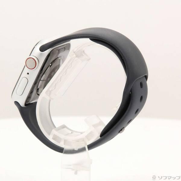 〔中古〕Apple(アップル) Apple Watch Series 6 GPS + Cellular 40mm シルバーアルミニウムケース ミッドナイトスポーツバンド〔269-ud〕 |  | 01