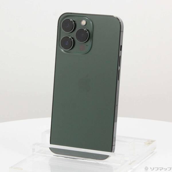〔中古〕Apple(アップル) iPhone13 Pro 256GB アルパイングリーン MNDY3J／A SIMフリー〔198-ud〕 | 