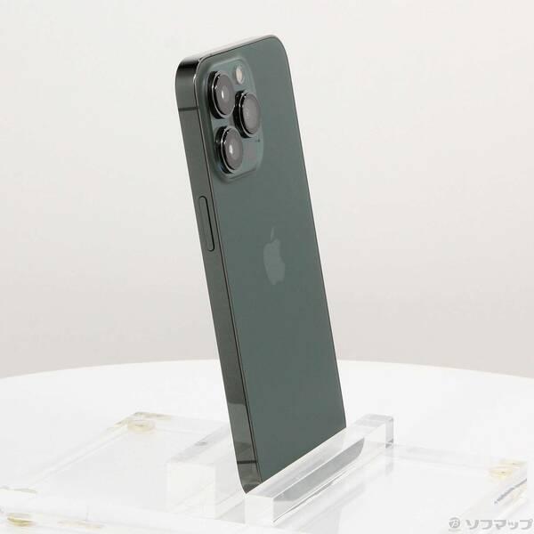 〔中古〕Apple(アップル) iPhone13 Pro 256GB アルパイングリーン MNDY3J／A SIMフリー〔198-ud〕 |  | 03