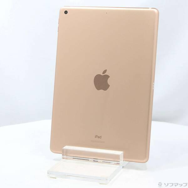 〔中古〕Apple(アップル) iPad 第7世代 128GB ゴールド MW792J／A Wi-Fi〔377-ud〕 | 