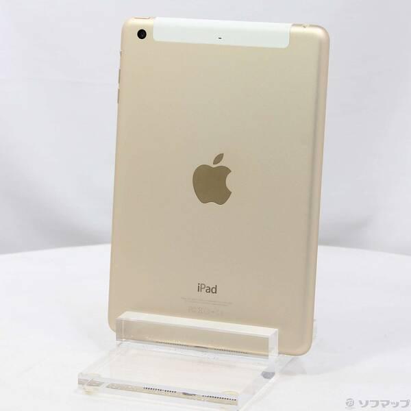 〔中古〕Apple(アップル) iPad mini 3 16GB ゴールド MGYR2J／A docomo〔349-ud〕 | 