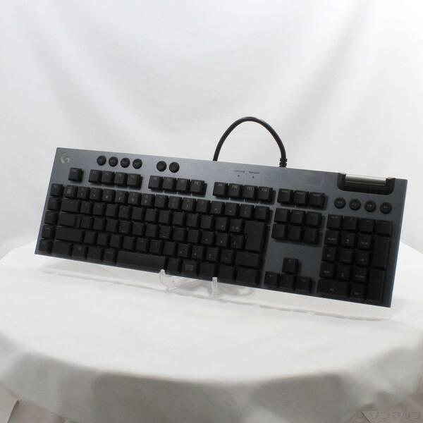 〔中古〕logicool(ロジクール) 〔展示品〕 G813 RGBメカニカル ゲーミングキーボード G813-CK クリッキー〔377-ud〕 | 