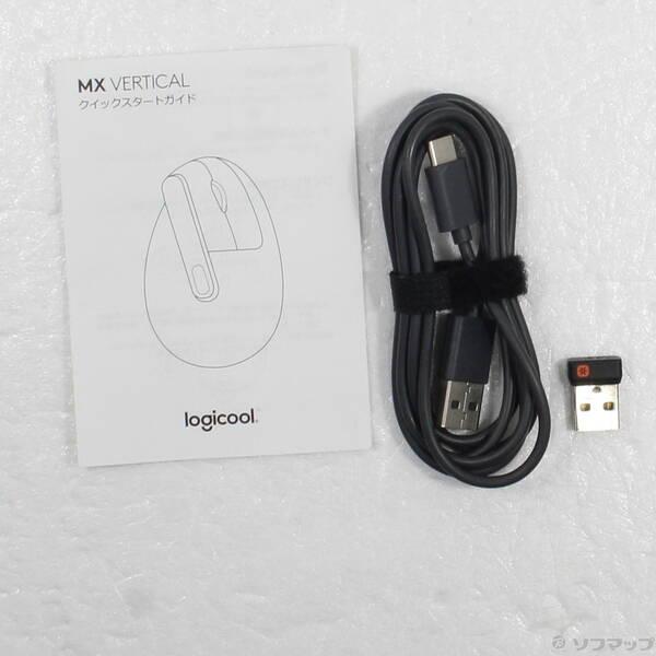 〔中古〕logicool(ロジクール) MX Vertical Advanced Ergonomic mouse MXV1s グラファイト〔262-ud〕 |  | 04