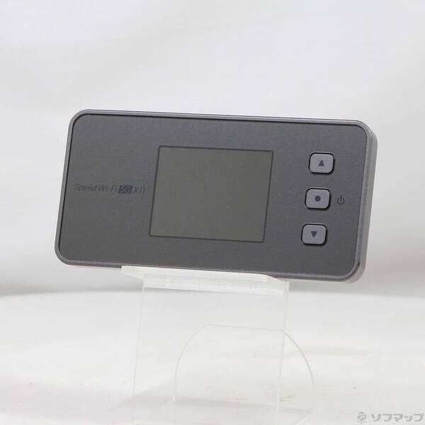 〔中古〕NEC(エヌイーシー) Speed Wi-Fi 5G X11 NAR01 チタニウムグレー au SIMフリー〔348-ud〕 | 