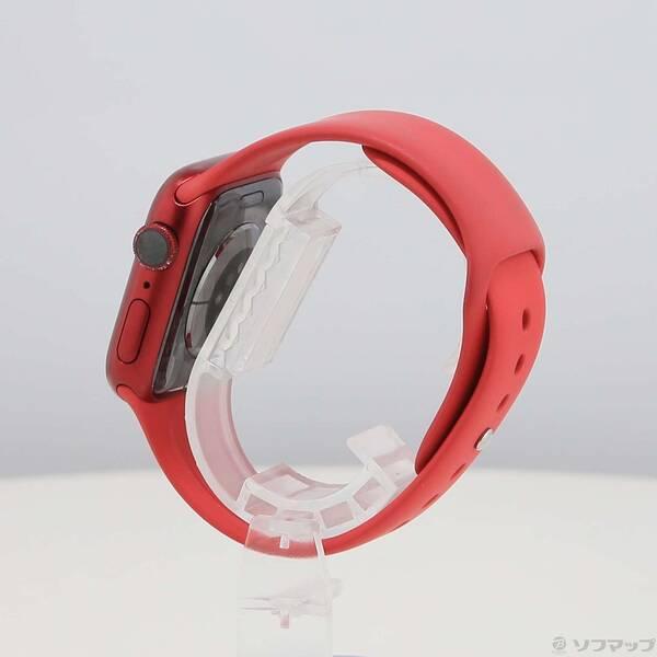 〔中古〕Apple(アップル) Apple Watch Series 7 GPS 41mm (PRODUCT)REDアルミニウムケース (PRODUCT)REDスポーツバンド〔269-ud〕 |  | 01