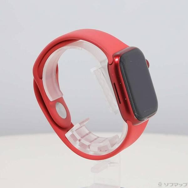 〔中古〕Apple(アップル) Apple Watch Series 7 GPS 41mm (PRODUCT)REDアルミニウムケース (PRODUCT)REDスポーツバンド〔269-ud〕 |  | 03