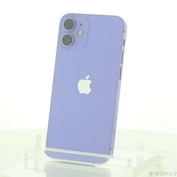 〔中古〕Apple(アップル) iPhone12 mini 128GB パープル MJQD3J／A SIMフリー〔196-ud〕 | 