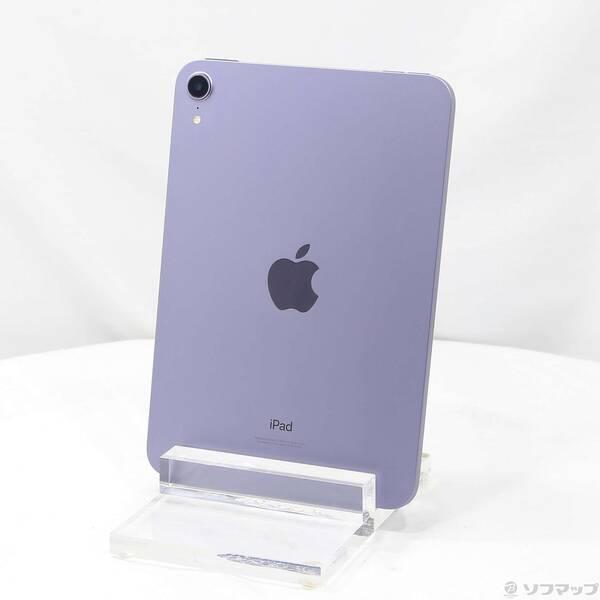 〔中古〕Apple(アップル) iPad mini 第6世代 64GB パープル MK7R3J／A Wi-Fi〔258-ud〕 | 