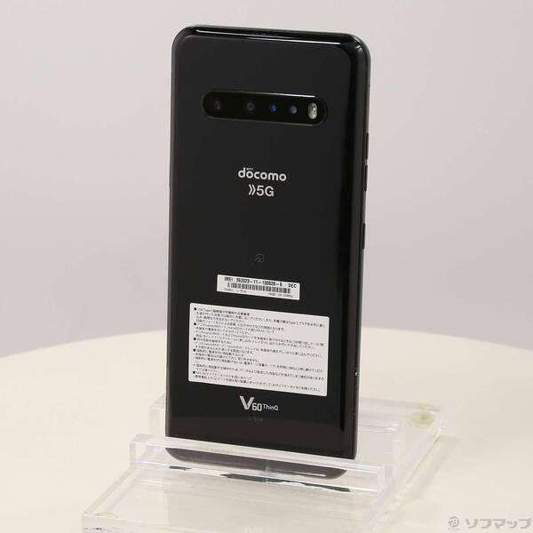 〔中古〕LG(エルジー) LG V60 ThinQ 5G 128GB ザ ブラック L-51A docomo〔247-ud〕 | 