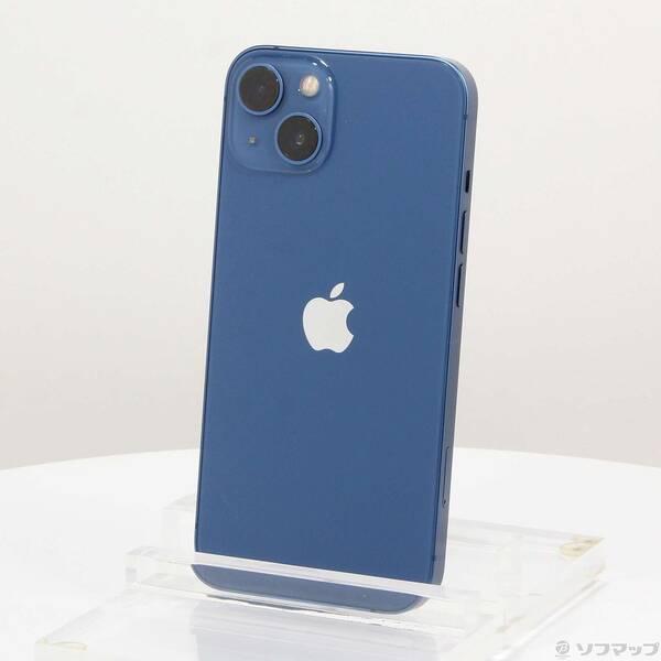 〔中古〕Apple(アップル) iPhone13 256GB ブルー MLNM3J／A SIMフリー〔276-ud〕 | 
