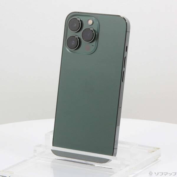 〔中古〕Apple(アップル) iPhone13 Pro 128GB アルパイングリーン MNDX3J／A SIMフリー〔349-ud〕 | 
