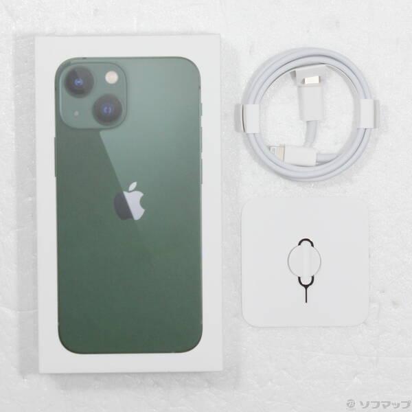 〔中古〕Apple(アップル) iPhone13 mini 128GB グリーン MNFC3J／A SIMフリー〔305-ud〕 |  | 04