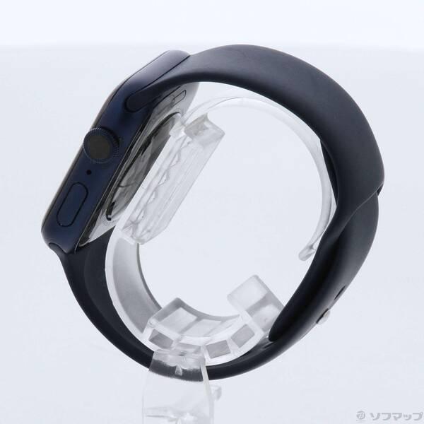 〔中古〕Apple(アップル) Apple Watch Series 6 GPS 44mm ブルーアルミニウムケース ディープネイビースポーツバンド〔198-ud〕 |  | 01