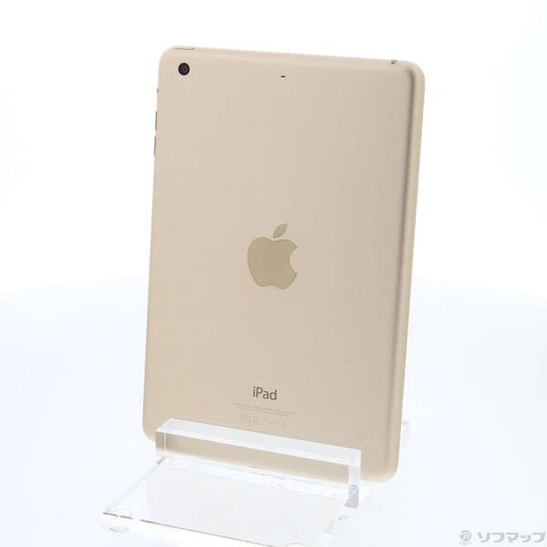 〔中古〕Apple(アップル) iPad mini 3 128GB ゴールド MGYK2J／A Wi-Fi〔371-ud〕 | 