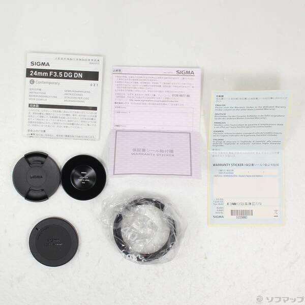 〔中古〕SIGMA(シグマ) 〔展示品〕 24mm F3.5 DG DN Contemporary ソニーEマウント 単焦点レンズ〔344-ud〕 |  | 04
