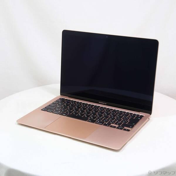 〔中古〕Apple(アップル) MacBook Air 13.3-inch Late-2020 MGNE3J／A Apple M1 8コアCPU_8コアGPU 8GB SSD512GB ゴールド 〔14.7 Sonoma〕〔349-ud〕 | 