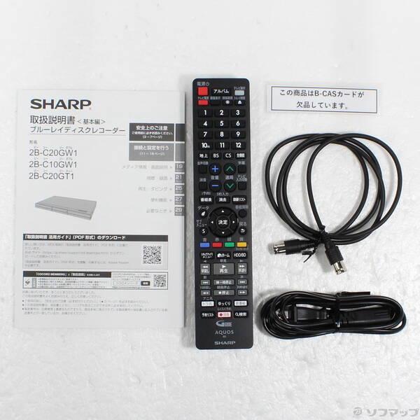 SHARP シャープ - 中古品 ブルーレイレコーダー ブルーレイディスク