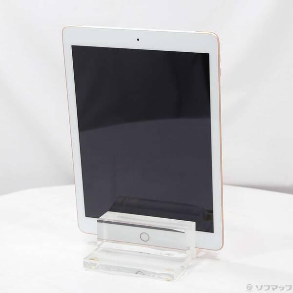 〔中古〕Apple(アップル) iPad 第6世代 32GB ゴールド MRM02J／A auロック解除SIMフリー〔269-ud〕 |  | 02