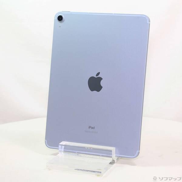 〔中古〕Apple(アップル) iPad Air 第4世代 256GB スカイブルー MYH62J／A SIMフリー〔348-ud〕 | 