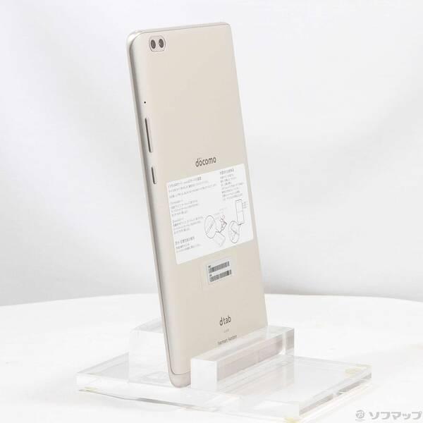 〔中古〕HUAWEI(ファーウェイ) dtab compact 32GB ゴールド d-02K docomo〔262-ud〕 |  | 03