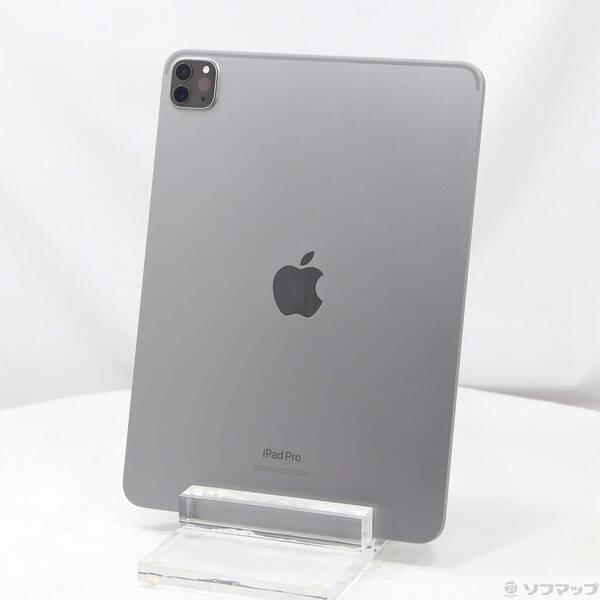 〔中古〕Apple(アップル) iPad Pro 11インチ 第4世代 256GB スペースグレイ MNXF3J／A Wi-Fi〔371-ud〕 | 