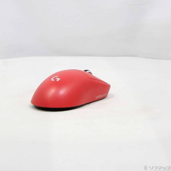 〔中古〕logicool(ロジクール) 〔展示品〕 PRO X SUPERLIGHT Wireless Gaming Mouse レッド〔377-ud〕 |  | 02
