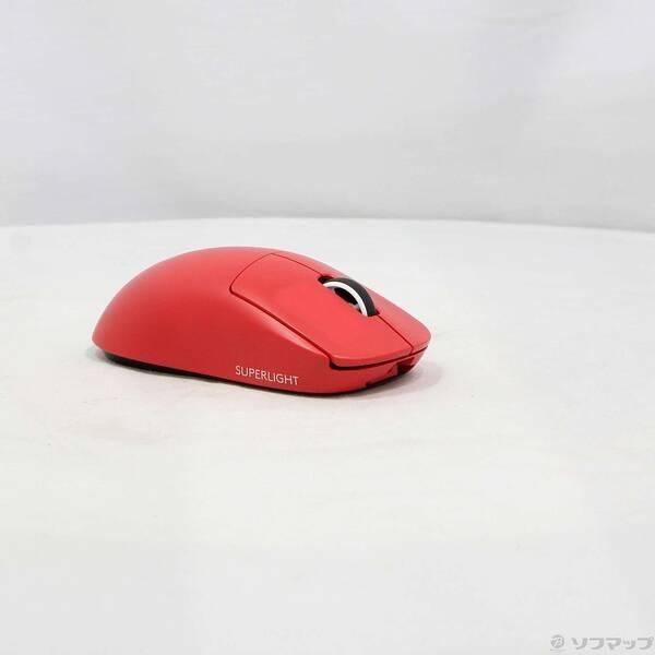 〔中古〕logicool(ロジクール) 〔展示品〕 PRO X SUPERLIGHT Wireless Gaming Mouse レッド〔377-ud〕 |  | 03
