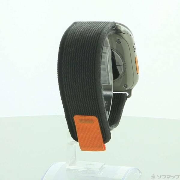 〔中古〕Apple(アップル) Apple Watch Ultra GPS + Cellular 49mm チタニウムケース ブラック／グレイトレイルループ〔344-ud〕 |  | 02