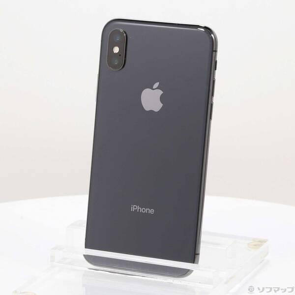 〔中古〕SoftBank iPhoneX 64GB スペースグレイ MQAX2J／A SoftBank〔198-ud〕 | 