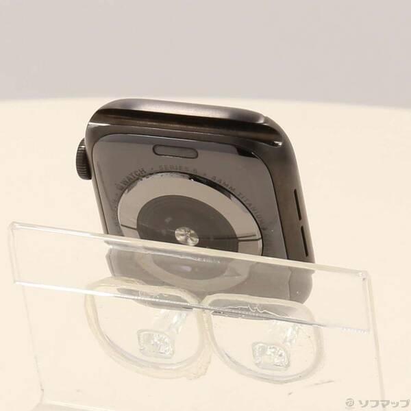 〔中古〕Apple(アップル) Apple Watch Series 5 GPS + Cellular 44mm スペースブラックチタニウムケース バンド無し〔344-ud〕 |  | 02