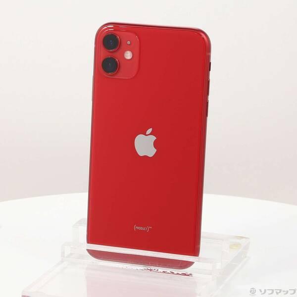 〔中古〕Apple(アップル) iPhone11 256GB プロダクトレッド MWM92J／A SIMフリー〔247-ud〕 | 
