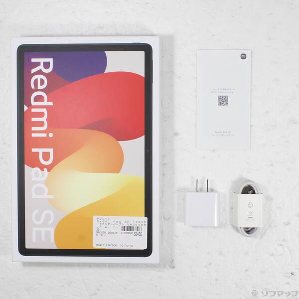 〔中古〕XIAOMI Redmi Pad SE 128GB ラベンダーパープル VHU4488JP Wi-Fi〔297-ud〕 |  | 04