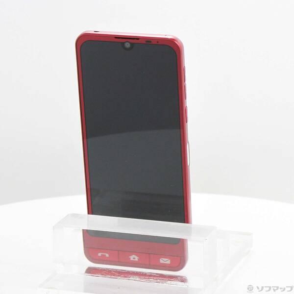 〔中古〕SHARP(シャープ) シンプルスマホ6 64GB ルビーレッド SHSHZ3 Softbank SIMフリー〔297-ud〕 |  | 02