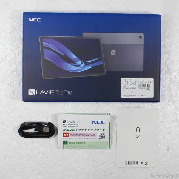中古〕NEC(エヌイーシー) LAVIE Tab T10 128GB ストームグレー PC