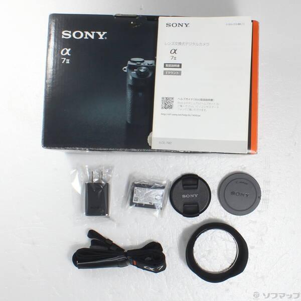 ズームレンズキット α7II SONY ILCE-7M2K デジタルカメラ、ミラーレス 